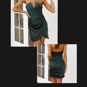 Hello Molly Green Jade Dress (L)